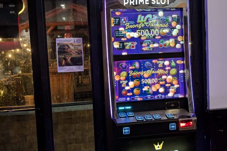 Skill machine showcasing vibrant graphics