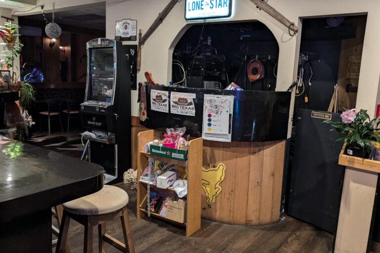 Winning moment on a skill game in Toronto.