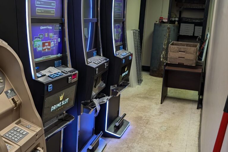 Skill gaming excitement at a Toronto restaurant.